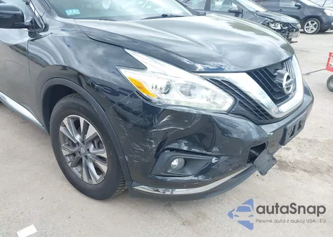 2016 Nissan Murano Sl из США, поврежденный, VIN 5N1AZ2MH2GN159861